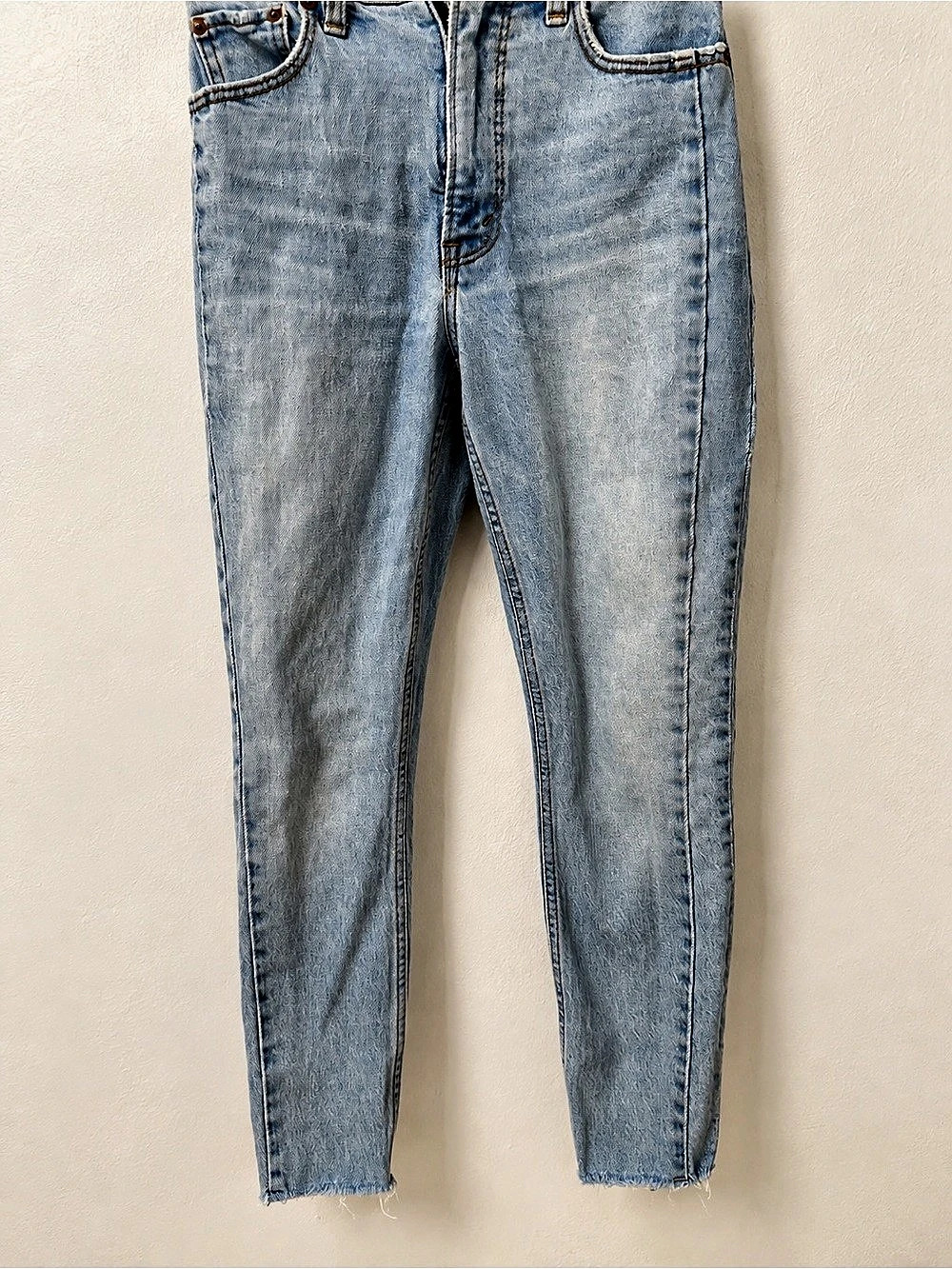 Abercrombie High Rise Skinny Jeans, size 25